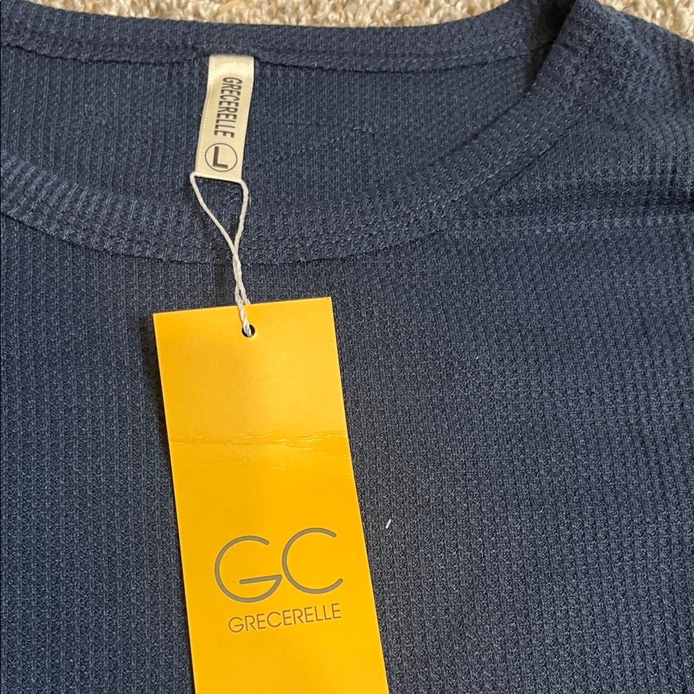 GRECERELLE Women's Long Sleeve Top‎ - Black - Picture 3 of 5
